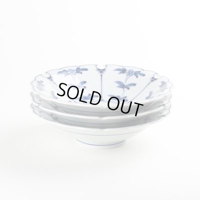 画像6: 割草花兎紋 雪輪多用皿