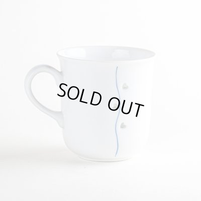 画像2: 【名入れ・名前入り】水晶彫ハートライン（青） マグカップ