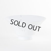 【名入れ・名前入り】水晶彫花あそび（青）茶碗