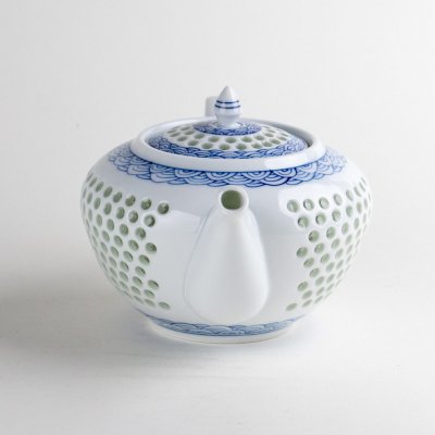 画像4: 水晶彫青海波 Uポット