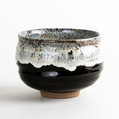 天目藁灰　抹茶碗（木箱入）