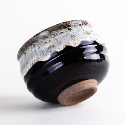 画像2: 天目藁灰　抹茶碗（木箱入）