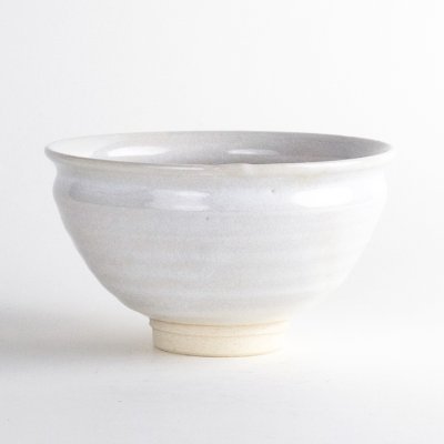 白粉引　抹茶碗（木箱入）