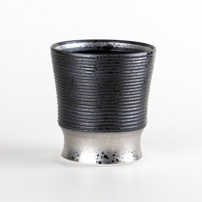 ボーダー（銀）　フリーカップ