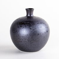 銀河（黒）　花瓶