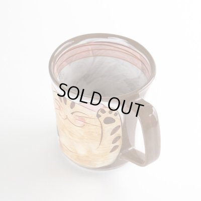 画像4: 仲良しネコ（赤） マグカップ