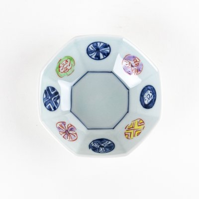 画像3: 染錦丸紋　八角小鉢