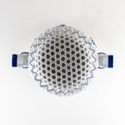 画像5: 透し彫 香炉(木箱入)