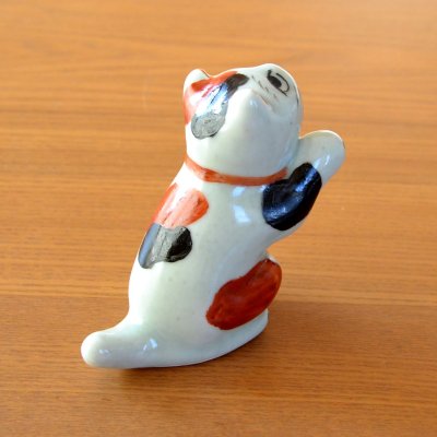 画像4: 日本のお土産 おみやげ 海外へのおみやげ 伝統工芸品 有田焼 おねだり猫 ミニサイズ 置物 飾り オブジェ 陶器 日本製