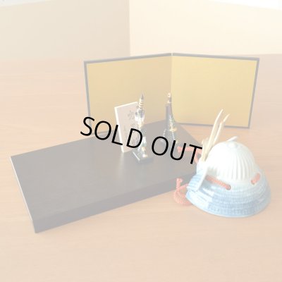 画像4: 日本のお土産 おみやげ 海外へのおみやげ 日本人形 侍 兜 かぶと 伝統工芸品 有田焼 勇 置物 飾り オブジェ 陶器 日本製