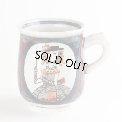 画像3: 退職祝い プレゼント 女性 マグカップ コーヒーカップ 感謝を込めた木箱入りギフト 有田焼 円左エ門窯 南蛮人 赤