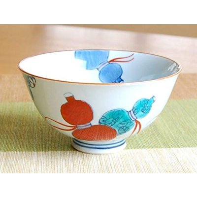 画像4: 退職祝い プレゼント 夫婦茶碗 飯碗 ペアー 感謝を込めた退職ギフト 無病息災 鍋島六瓢 有田焼 日本製 贈答用