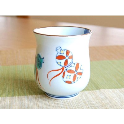 画像5: 退職祝い プレゼント 夫婦湯呑み ペアー 感謝を込めた退職ギフト 無病息災 鍋島六瓢 有田焼 日本製 贈答用