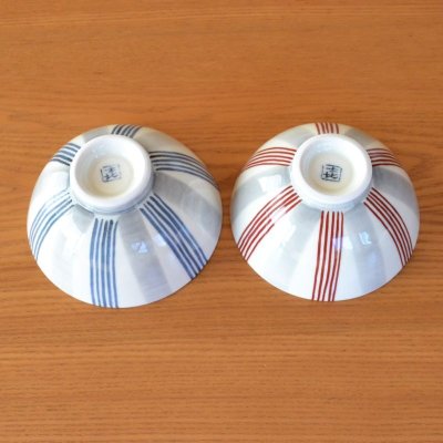 画像6: お礼の品 ギフト プレゼント 退職 栄転 転勤 卒業 感謝をこめて カード付き 夫婦茶碗 ペア 飯碗 有田焼 いなせ ギフト箱入り