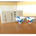 画像2: 金婚式 プレゼント 無病息災を願った縁起物ギフト 有田焼 夫婦茶碗 飯碗 ペア 鍋島六瓢 のし・メッセージカード付き 木箱入り (2)