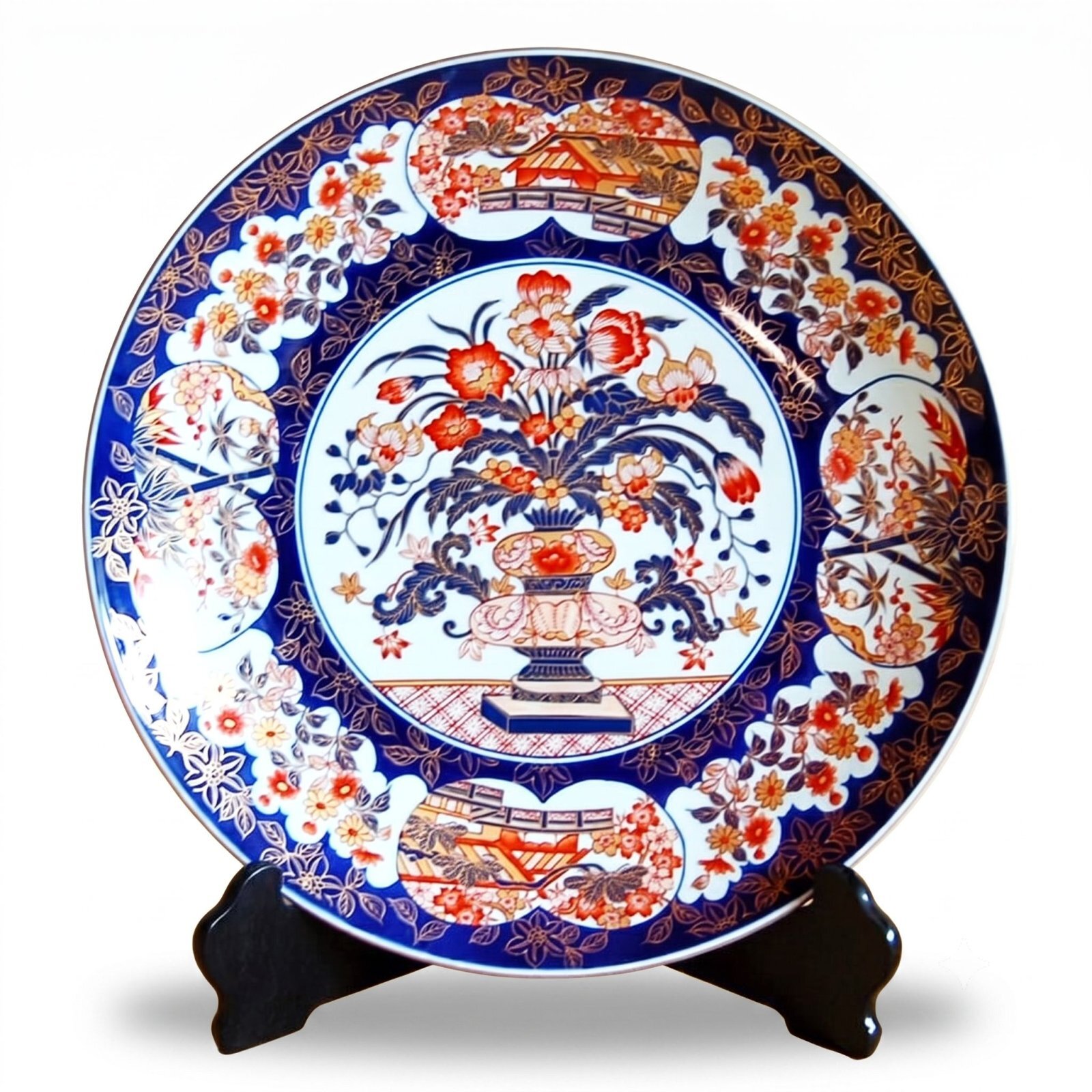 古伊万里様式の飾り皿