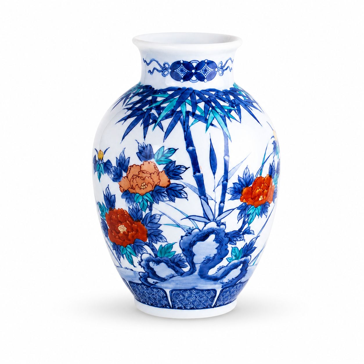 鍋島様式の花瓶