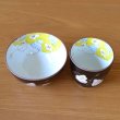 画像4: 百寿のお祝い 無病息災を願った縁起物ギフト 有田焼 湯呑み 茶碗 飯碗 セット 六瓢色彩 赤 百寿熨斗・メッセージカード付き 木箱入り (4)