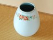 画像3: 染錦ばら 花瓶（木箱入） (3)
