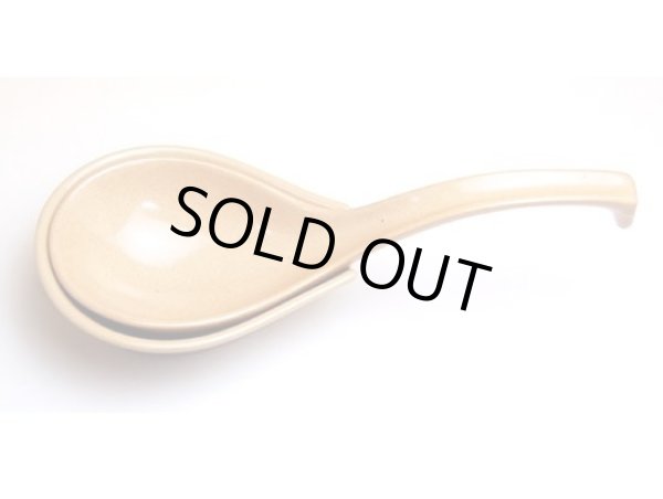 画像2: 安楽 特大レンゲ（受け皿付） (2)