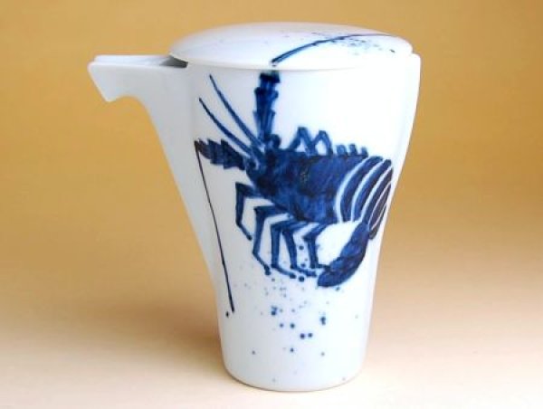 画像2: 海の幸 半酒器セット (2)