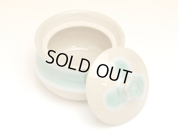 画像2: 青ながし 蓋物 (2)