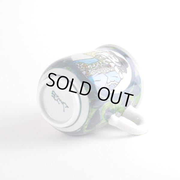 画像5: 南蛮人（緑） マグカップ (5)