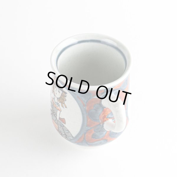 画像4: 南蛮人（赤） マグカップ (4)