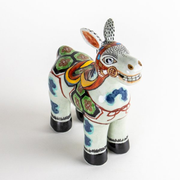 画像3: 錦亀甲　飾り馬 (3)