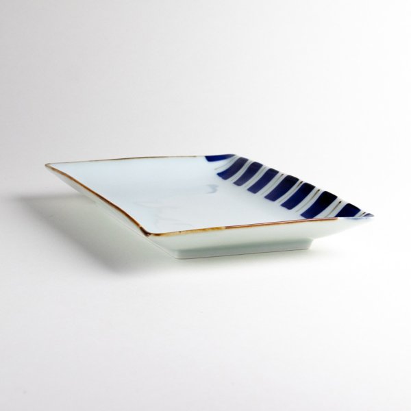 画像3: 呉須十草 (小)焼皿 (3)