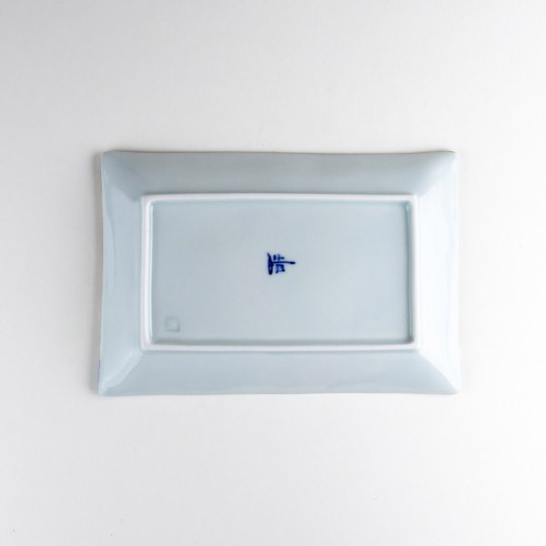 画像6: 呉須十草 (小)焼皿 (6)