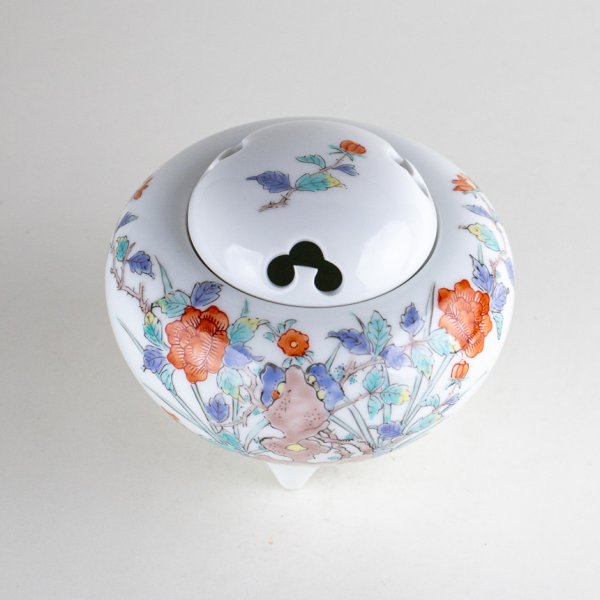 画像2: 錦牡丹 かぶ香炉(木箱入) (2)