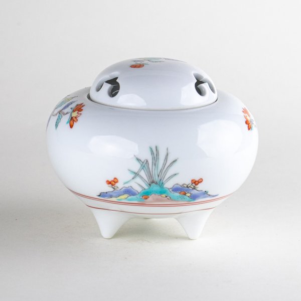 画像3: 錦牡丹 かぶ香炉(木箱入) (3)