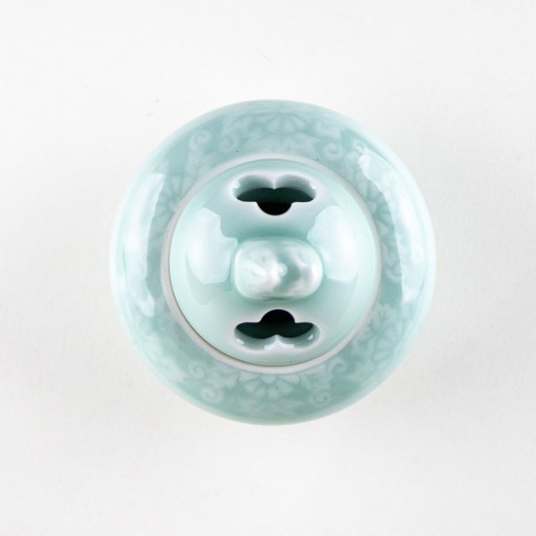 画像3: 青磁かぶ ミニ香炉（木箱入） ※小さいサイズの香炉 (3)