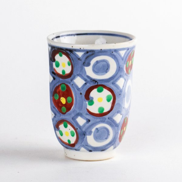 丸紋　六角ぐいのみ