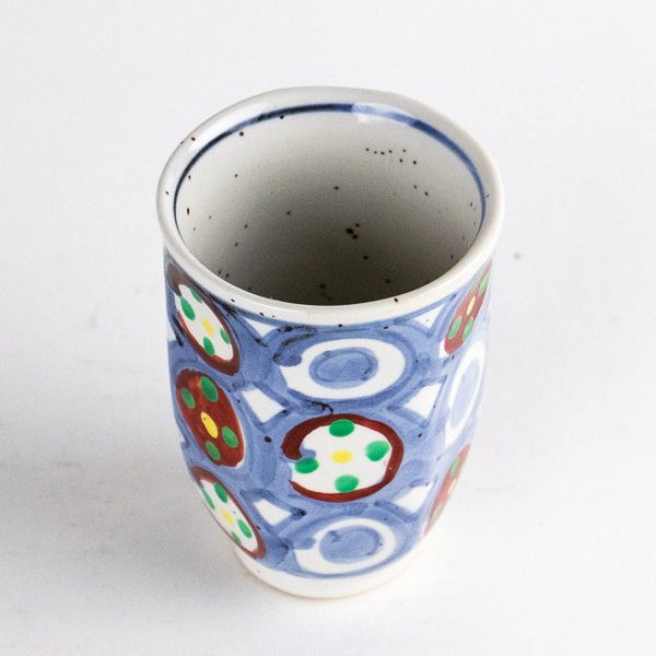 画像2: 丸紋　六角ぐいのみ (2)