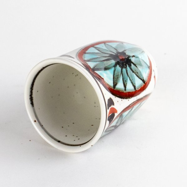 画像4: ヒマワリ　六角ぐいのみ (4)