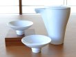 画像2: 白磁 至福の半酒器セット（徳利×１ / 盃×２） (2)