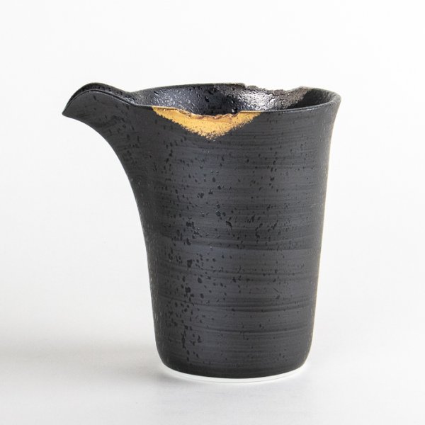 画像2: 岳（黒）　片口酒器 (2)