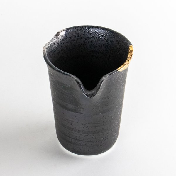 画像6: 岳（黒）　片口酒器 (6)