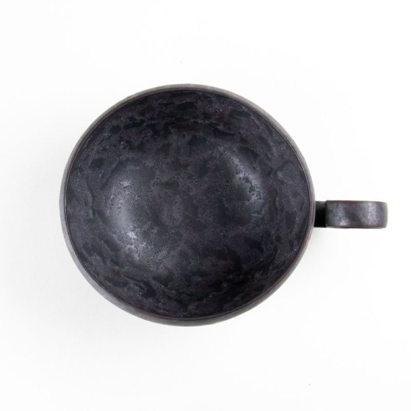 画像3: 黒しぼり スープカップ (3)