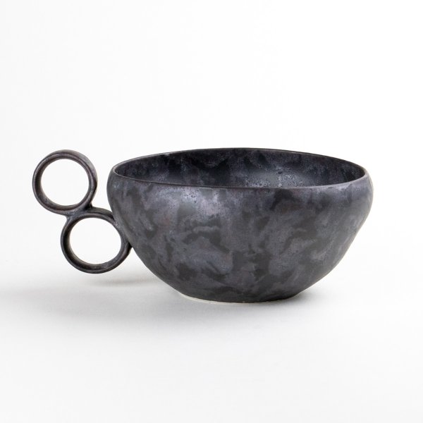 画像5: 黒しぼり スープカップ (5)