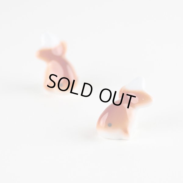 画像2: ミニ金魚(ペアー) 置物 (2)