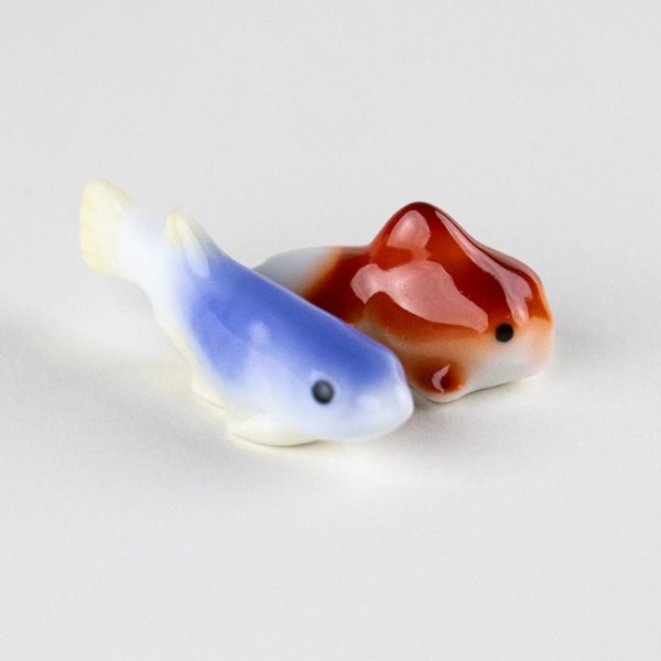 画像4: めだか/ミニ出目金(ペアー) 置物 (4)