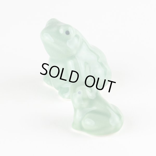 画像3: カエル（親子）ペアー　置物 (3)