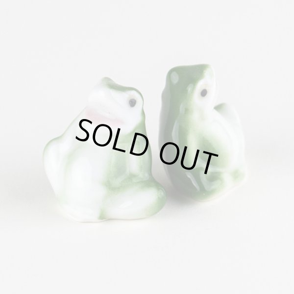 画像2: ミニかえる(ペアー) 置物 (2)