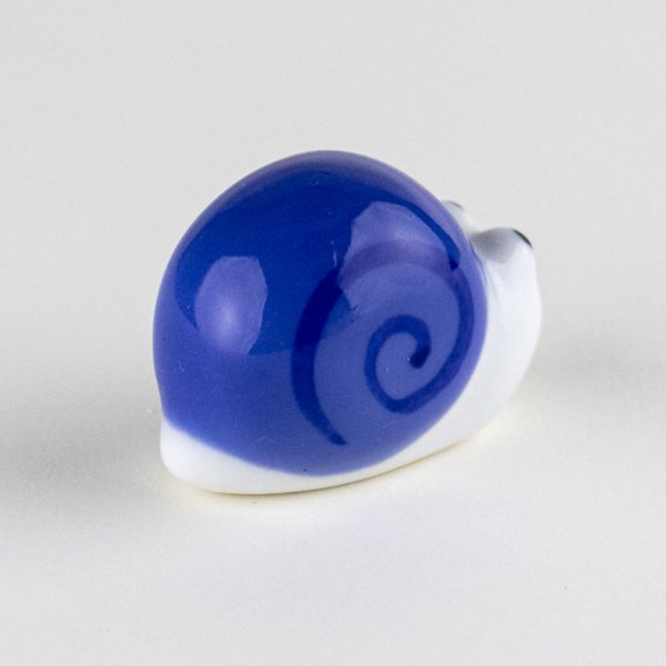 画像2: かたつむり(青) 置物 (2)
