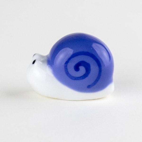 画像4: かたつむり(青) 置物 (4)