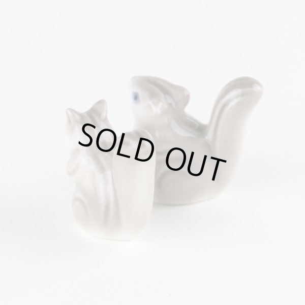 画像2: りす（ペアー）　置物 (2)