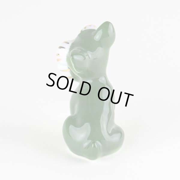 画像2: みどり犬 置物 (2)